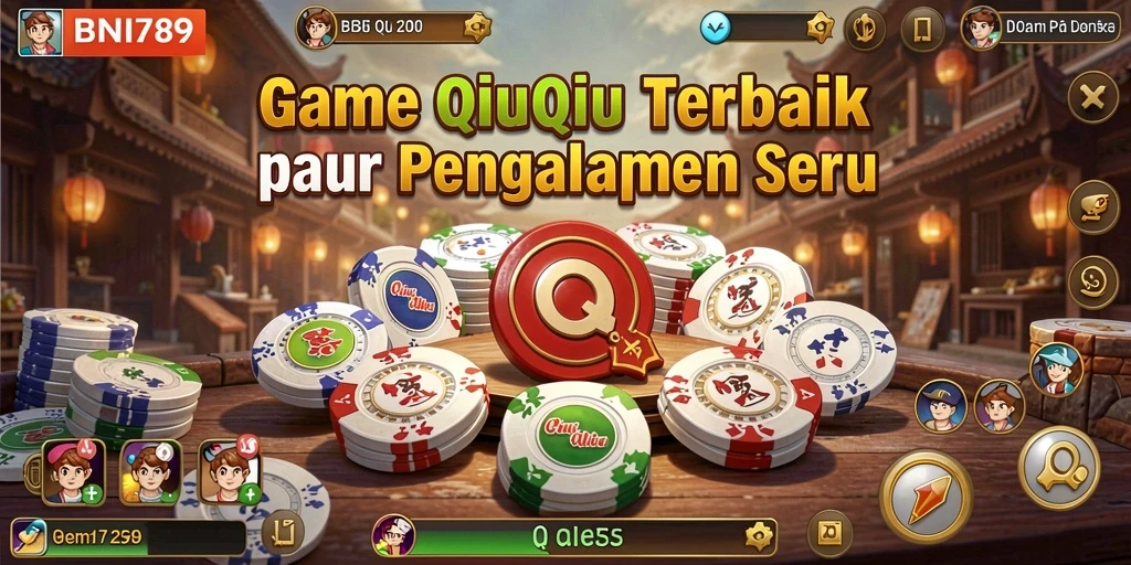 Screenshot gameplay BNI789 yang menunjukkan aksi seru di QiuQiu.