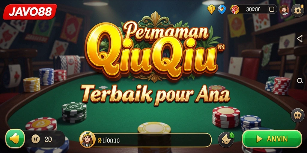 Tampilan gameplay QiuQiu yang menegangkan di JAVO88.