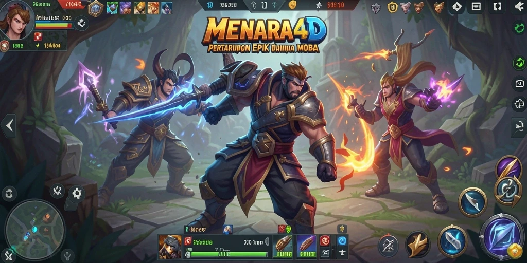 Gameplay seru dan karakter unik di MENARA4D.