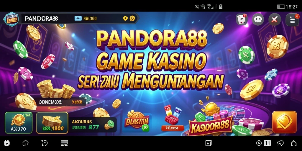Tampilan gameplay Kasino yang menarik dan interaktif di PANDORA88.