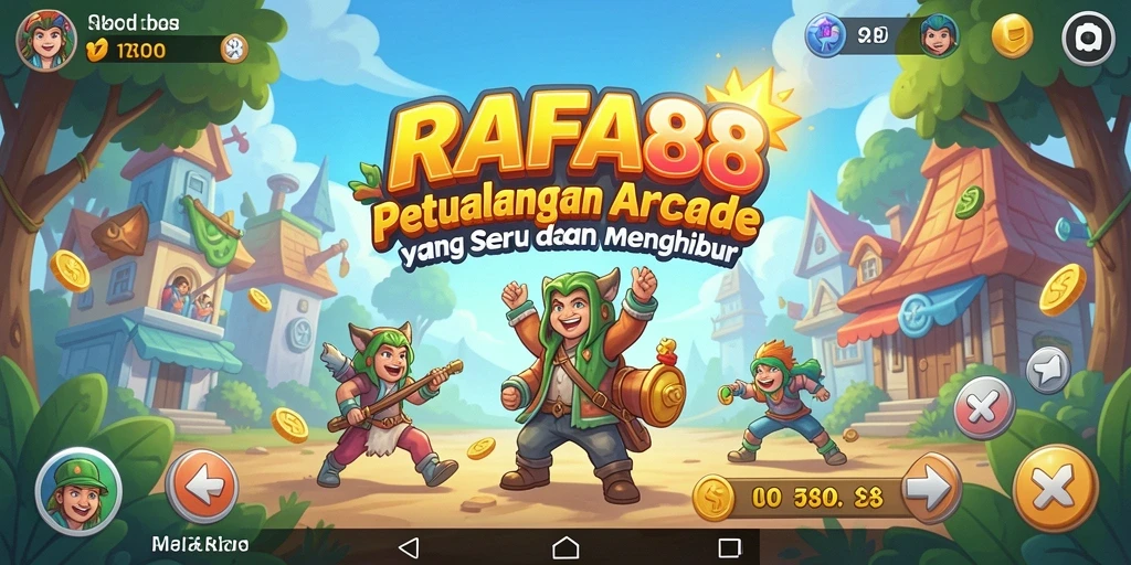 Tangkapan layar RAFA88 menampilkan aksi seru dari gameplay Arcade.