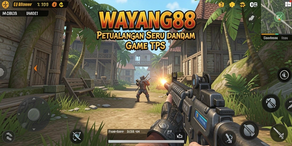 Tangkapan layar menunjukkan pertempuran epik dalam WAYANG88.